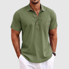 Ippolito | Polo de Lino para Hombre