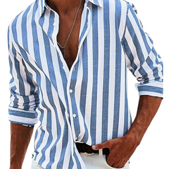 Emanuele | Camisa de Rayas de Sastre