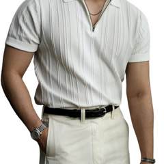 Carmelo | Polo Blanco Elegante