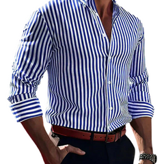 Cristiano | Camisa de Rayas Elegante