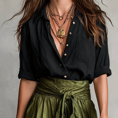 Martina | Vestido Maxi de Un Hombro