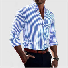 Cristiano | Camisa de Rayas Elegante