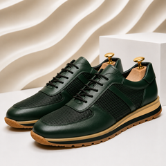 Milano | Tenis de Piel Plena Flor