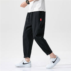 Theo | Pantalones Ajustados de Algodón