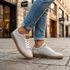 Mario | Tenis de Piel con Suela de Hule Natural