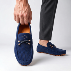 Vareno | Mocasines de Gamuza Business Casual