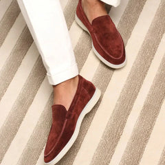 Classico | Mocasín de Gamuza — Vino