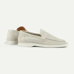 Classico | Mocasín de Gamuza — Crema