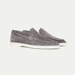 Classico | Mocasín de Gamuza — Gris