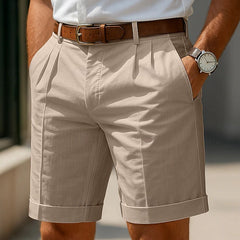 Alessandro | Shorts de Sastre con Pliegues