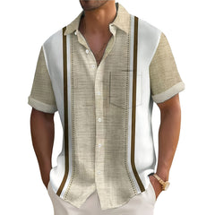 Matteo | Camisa Resort de Rayas Verticales