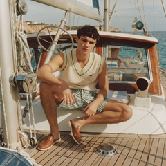 Yacht Croco | Mocasín Abierto — Cognac · Edición Limitada