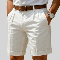 Alessandro | Shorts de Sastre con Pliegues