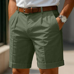 Alessandro | Shorts de Sastre con Pliegues